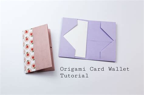 make origami business card holder|origami card holder instructions.